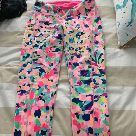 EUC Lilly Pulitzer Leggings - Picture 1 of 2